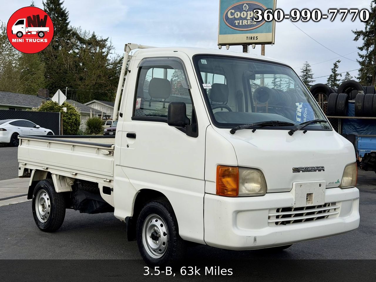 2000 Subaru Sambar EFI Super Charged 4WD, AC, 2Hi-4Hi, PS, Airbag, 5MT