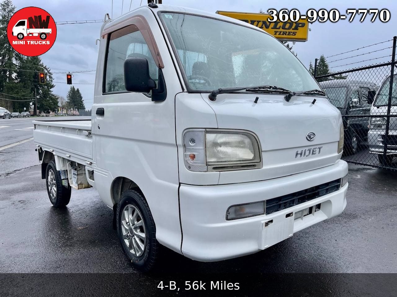 2000 Daihatsu Hi-Jet EFI DLI Twincam 4WD, 2Hi-4Hi, AC, 5MT