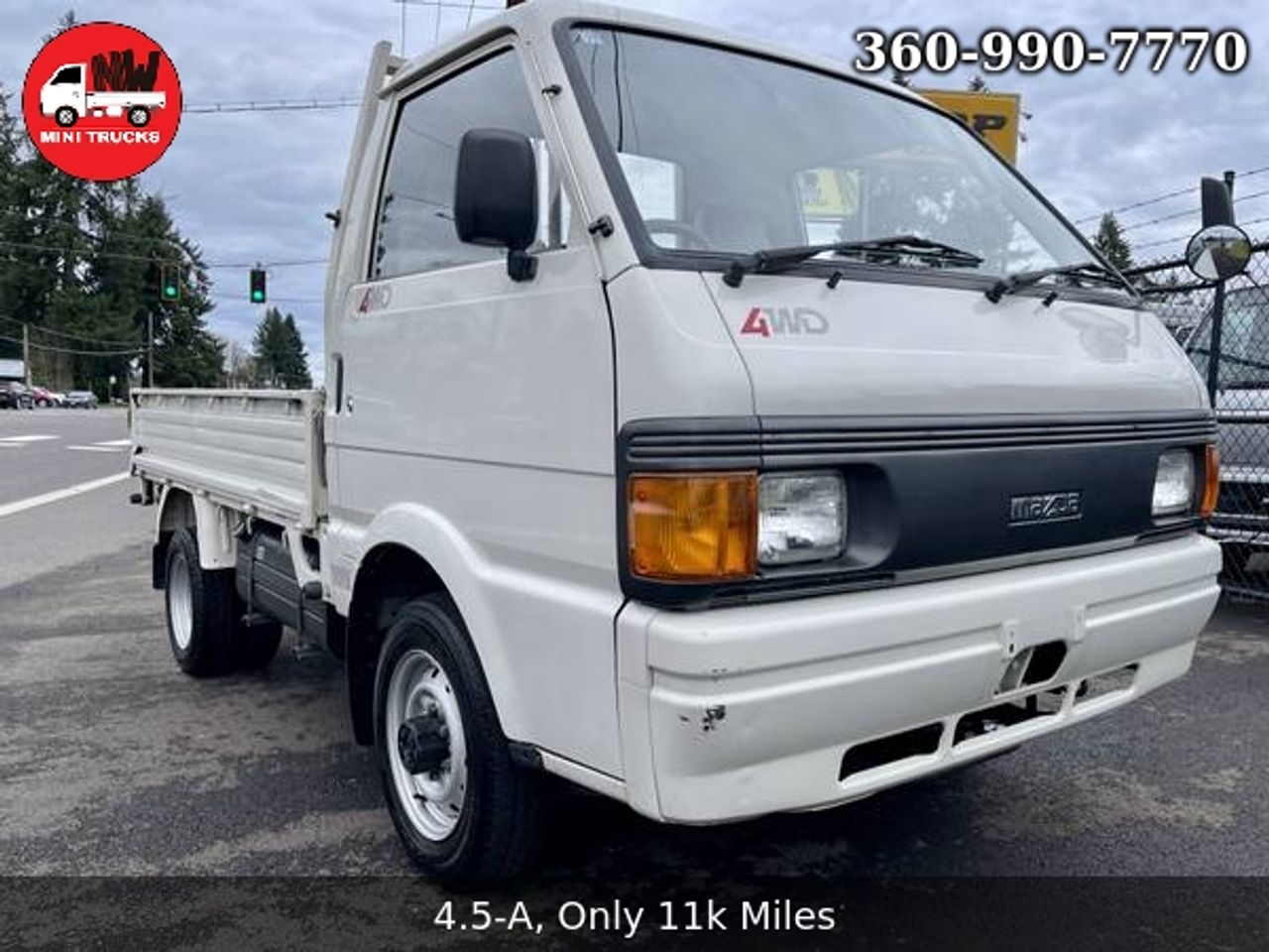 1994 Mazda Bongo 2.2L Diesel 4WD, 2Hi-4Hi-4Lo, 5MT, Dually 1 Ton