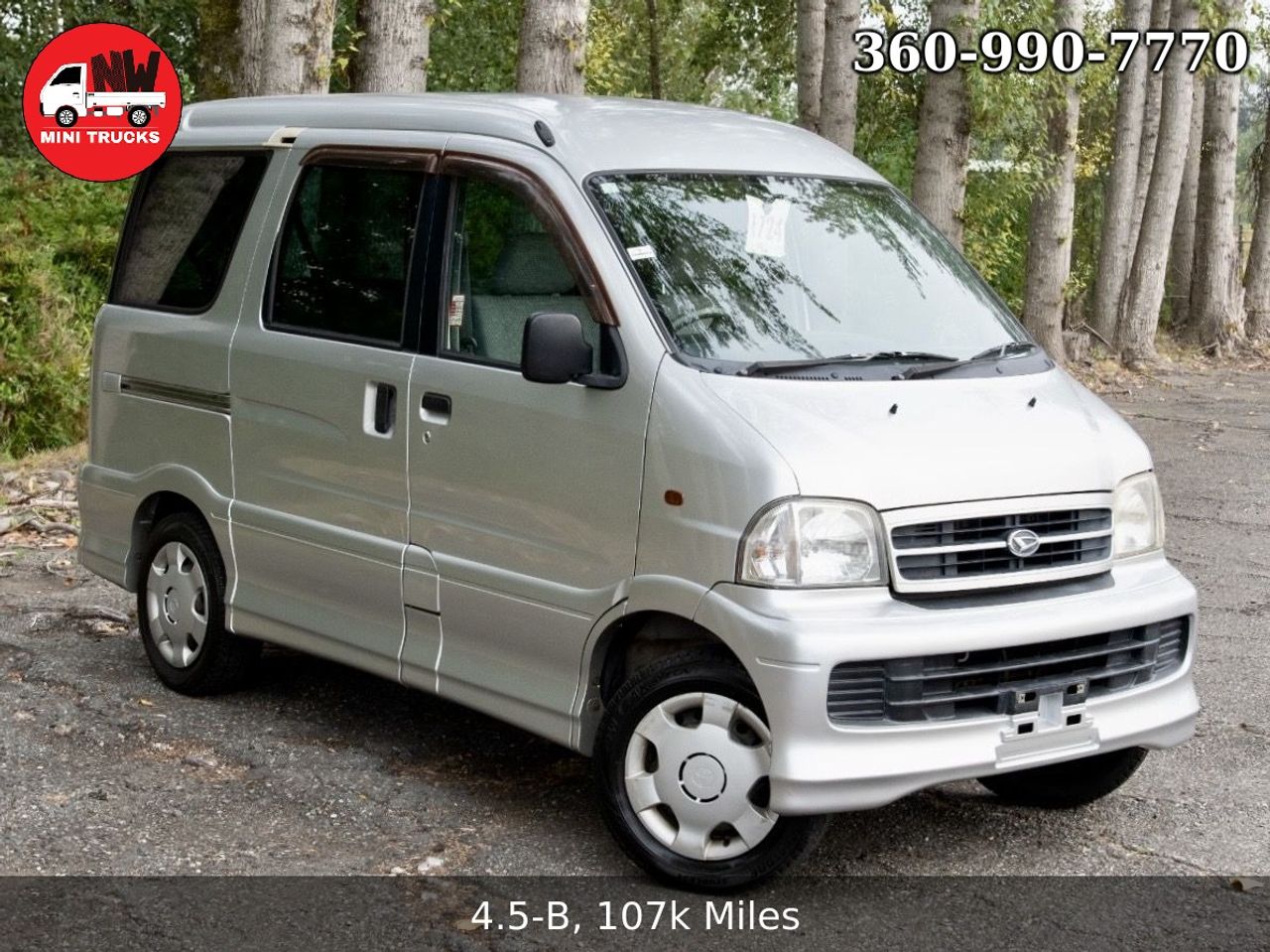 2001 Daihatsu Atrai 7 EFI 1.3L 4WD, PW, PL, PS, AC, 7 Passenger, 5MT