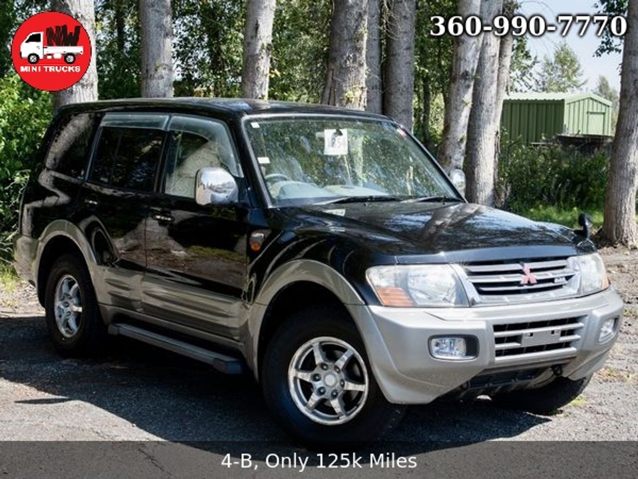 2000 Mitsubishi Pajero Turbo Diesel 4WD, 2Hi-4Hi-4Lo, Loaded, Auto