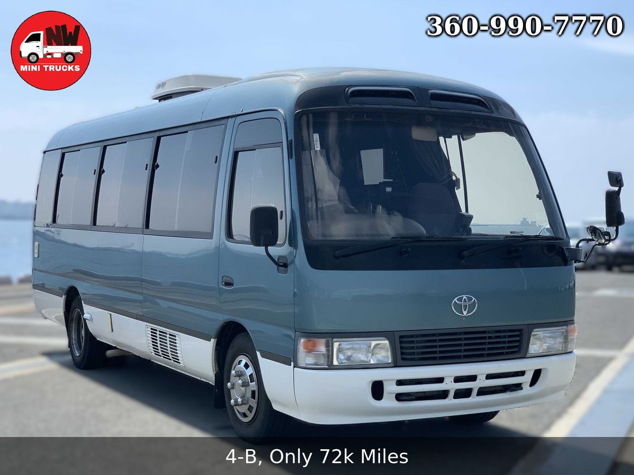 1997 Toyota Coaster Camper Turbo Diesel, Fully Loaded, Auto