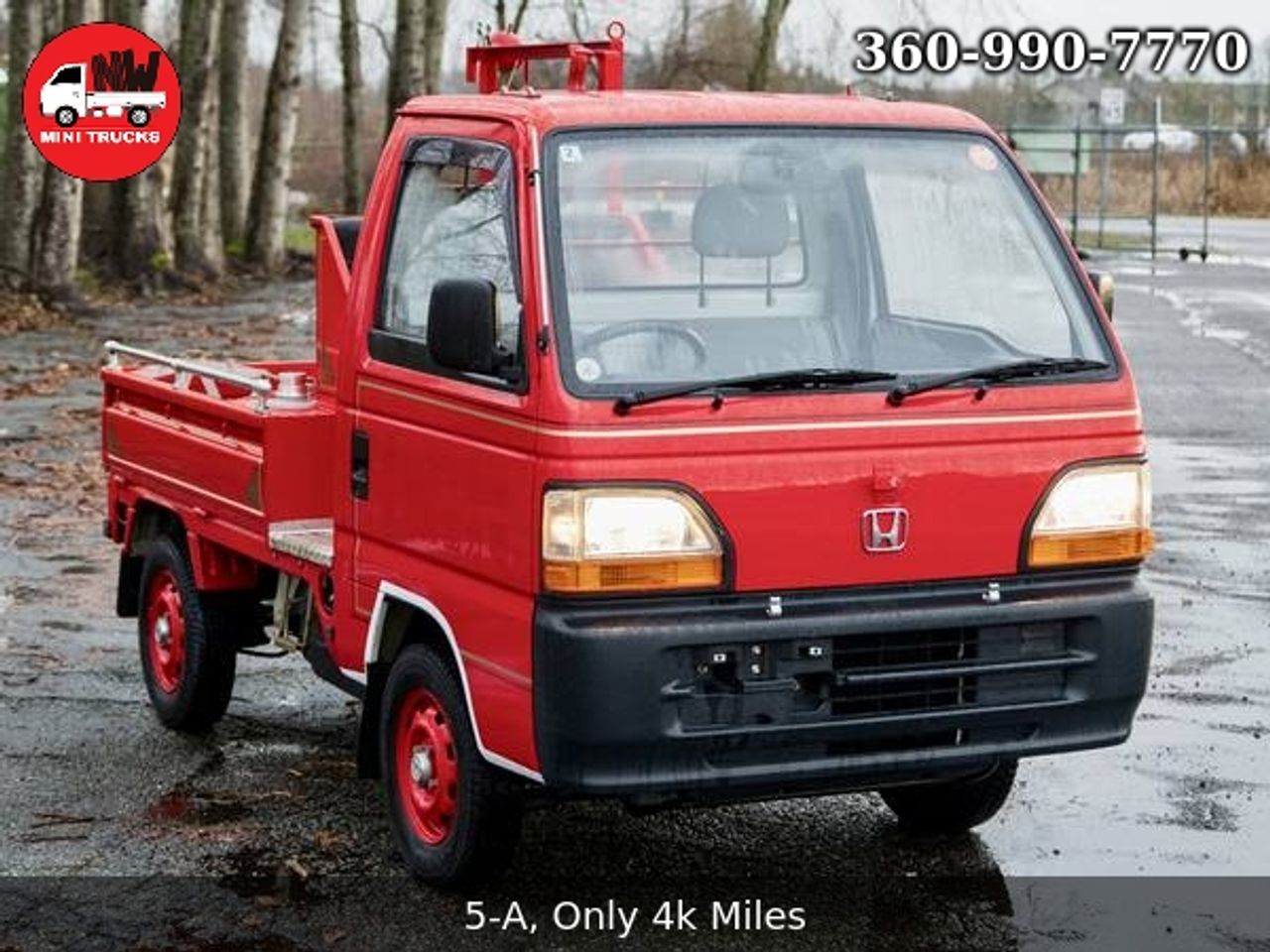 1994 Honda Acty Super Delux Firefighter RealTime 4WD, 5MT