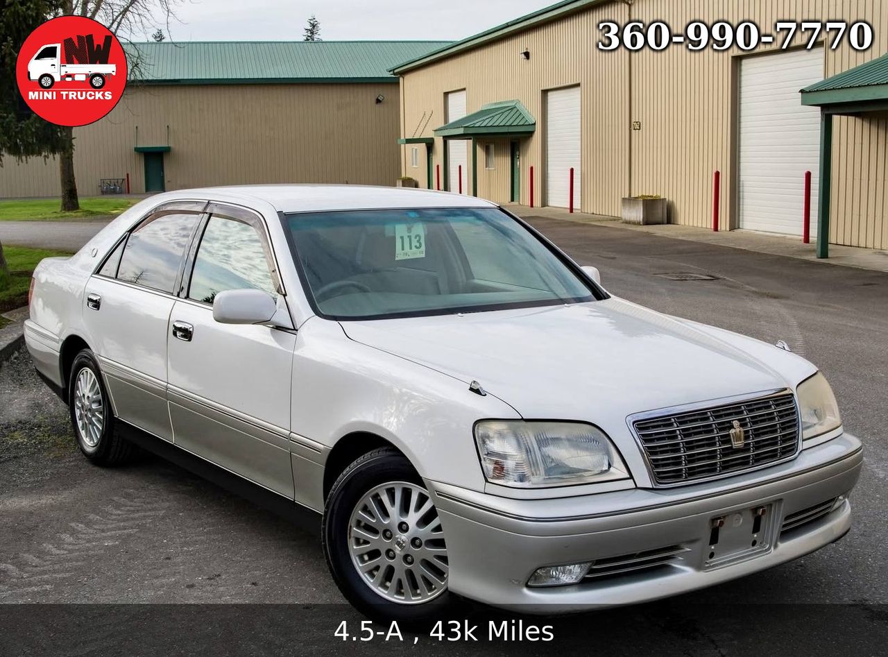 2000 Toyota Crown Sedan 2JZ RWD, PW. PL, PS, AC, Automatic