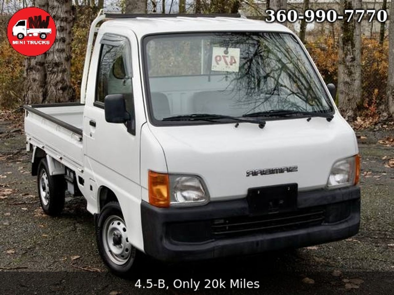 2000 Subaru Sambar EFI 4WD, 2Hi-4Hi, EL Gear, PS, AC, Airbag, 5MT