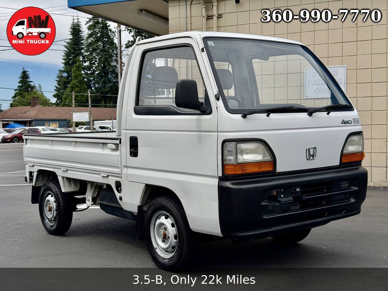 1995 Honda Acty Super Delux RealTime 4WD, Mid-Engine, 5MT