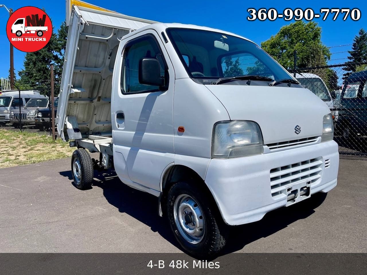 1999 Suzuki Carry EFI Dump 4WD, 2Hi-4Hi-4Lo, 5MT, Difflock