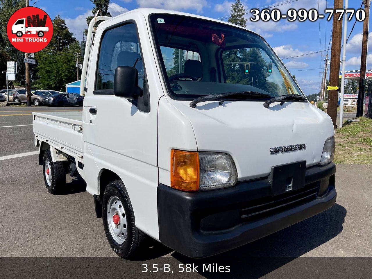 2000 Subaru Sambar EFI 4WD, 2Hi-4Hi, EL Gear, PS, AC, Airbag, 5MT