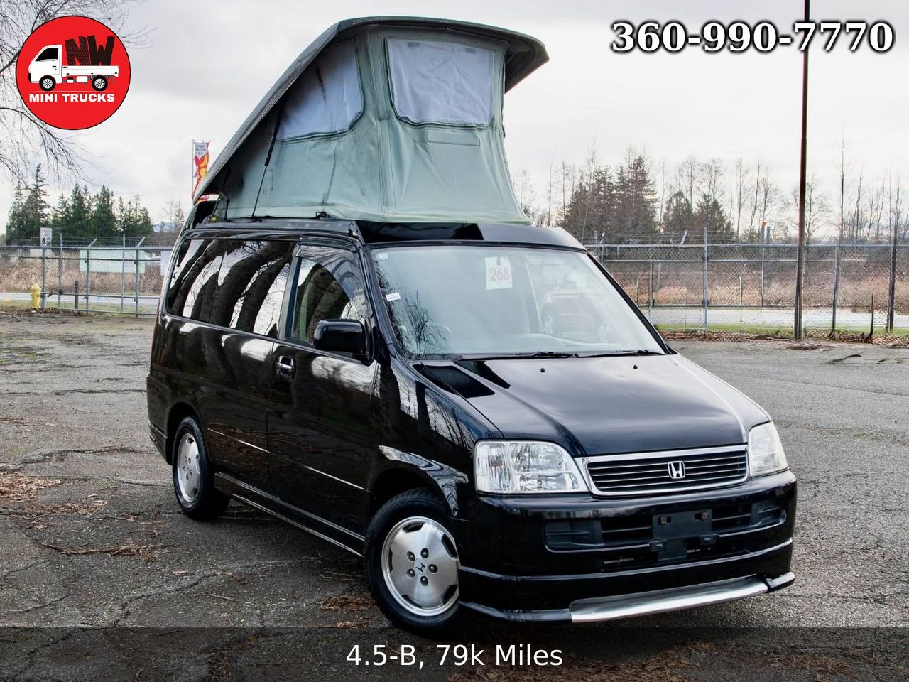 2000 Honda Step Wgn  Field Deck Camper Modulo Aero Kit, Auto