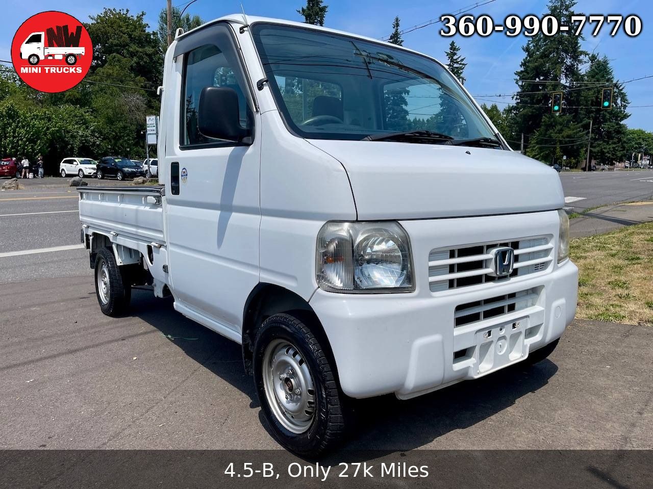 1999 Honda Acty EFI AWD, Mid-Engine, PS, 5MT, Airbag