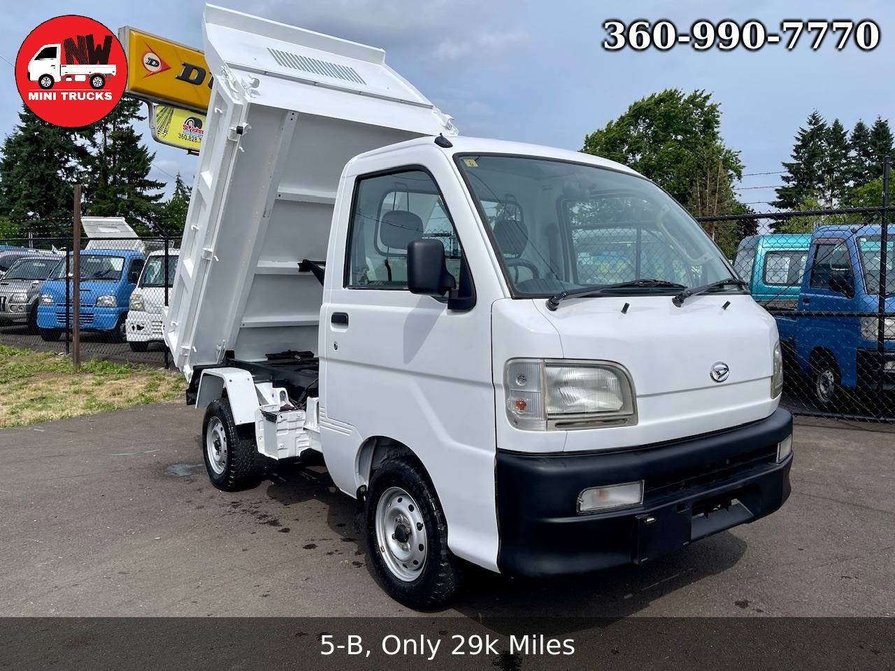 1999 Daihatsu Hi-Jet PTO HD Dump EFI 4WD, 2Hi-4Hi-4Lo, AC, 5MT