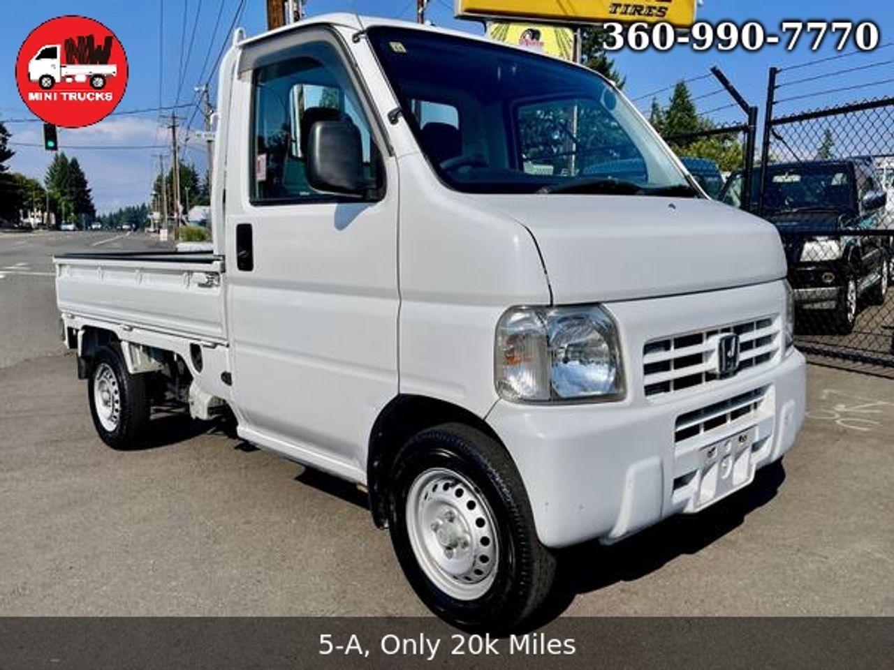 1999 Honda Acty Attack EFI Fulltime 4WD, PS, Airbag, 5MT, Diff Lock