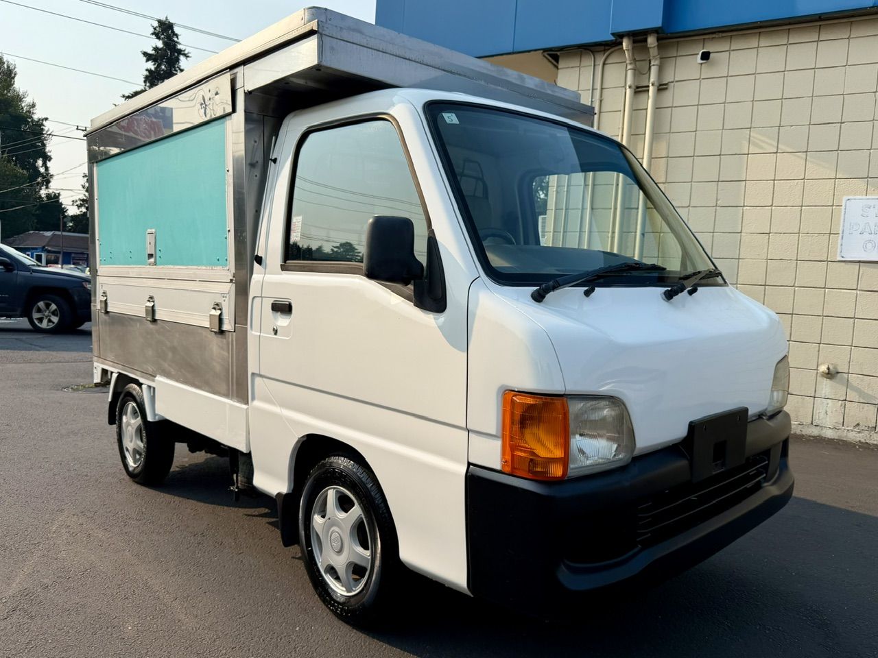 1999 Subaru Sambar EFI 2WD, PS, AC, Airbag, PopTop Food Truck