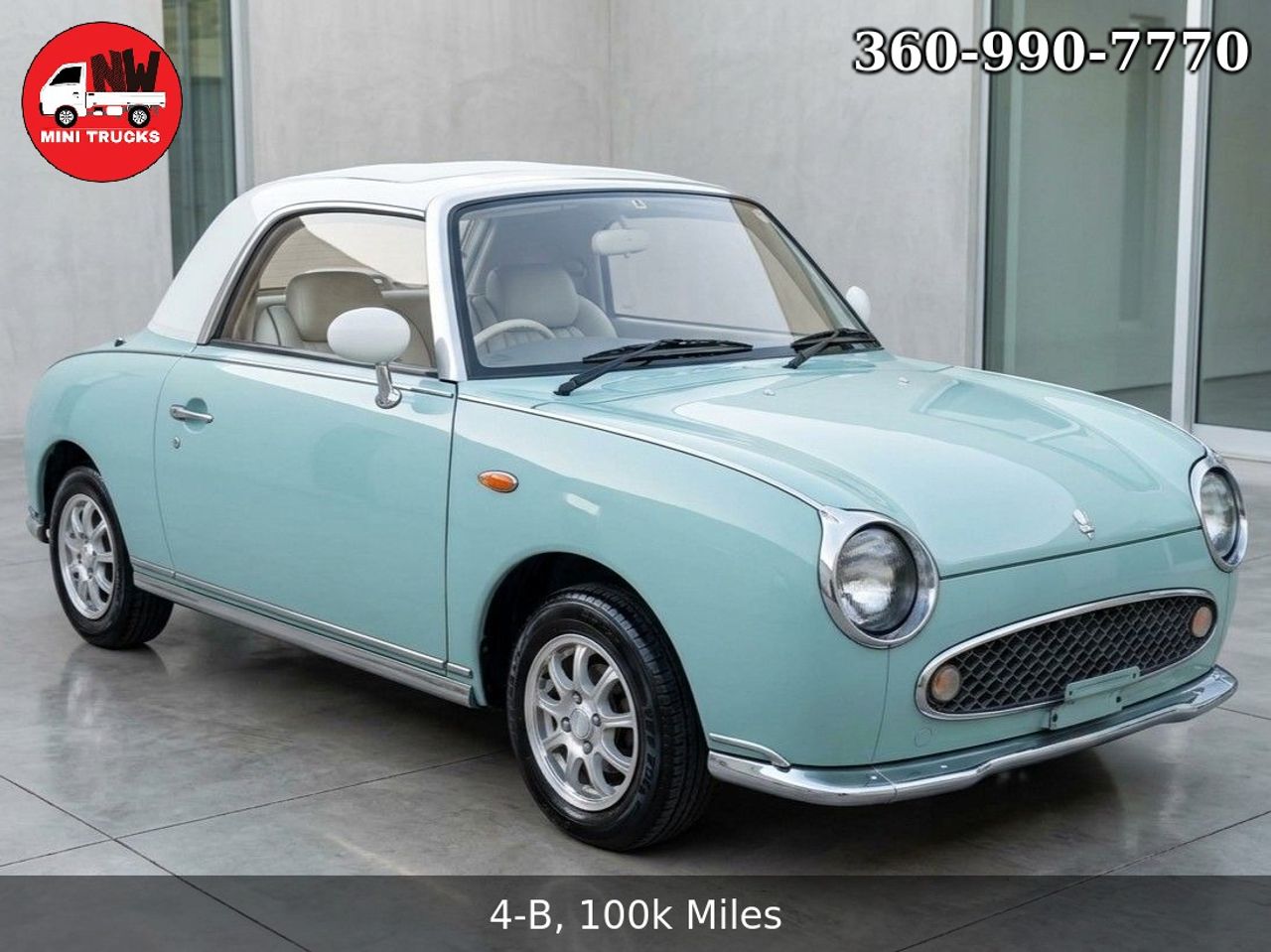1991 Nissan Figaro RWD, Soft-Top Convertible, Automatic, Rare!!!