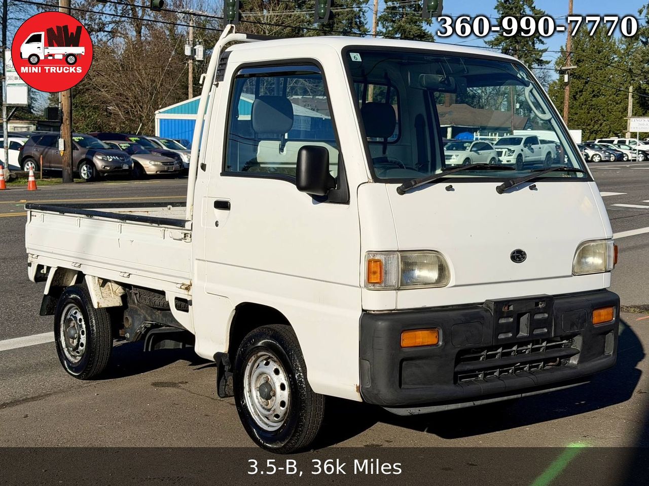 1996 Subaru Sambar EFI Super Charged 4WD, AC, 2Hi-4Hi, 5MT, Diff Lock