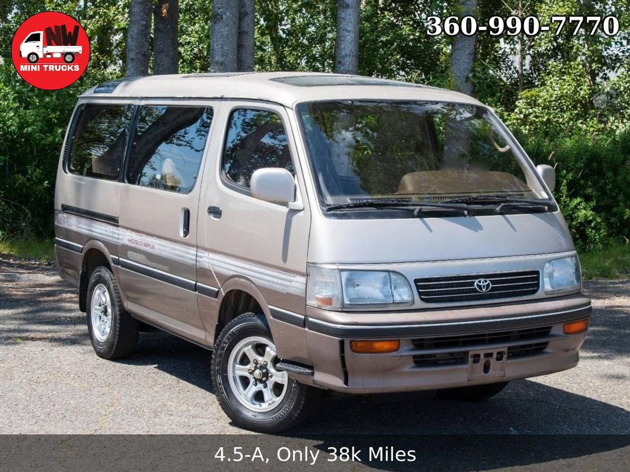 1994 Toyota Hiace Super Custom 4WD 3.0L EFI Turbo Diesel, 5MT