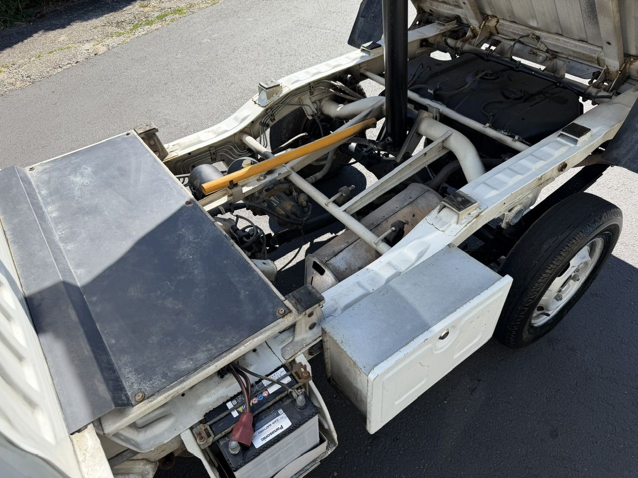 1995 Mitsubishi Minicab SD Dump 4WD, 2Hi-4Hi-4Lo, PS, AC, 5MT, LSD