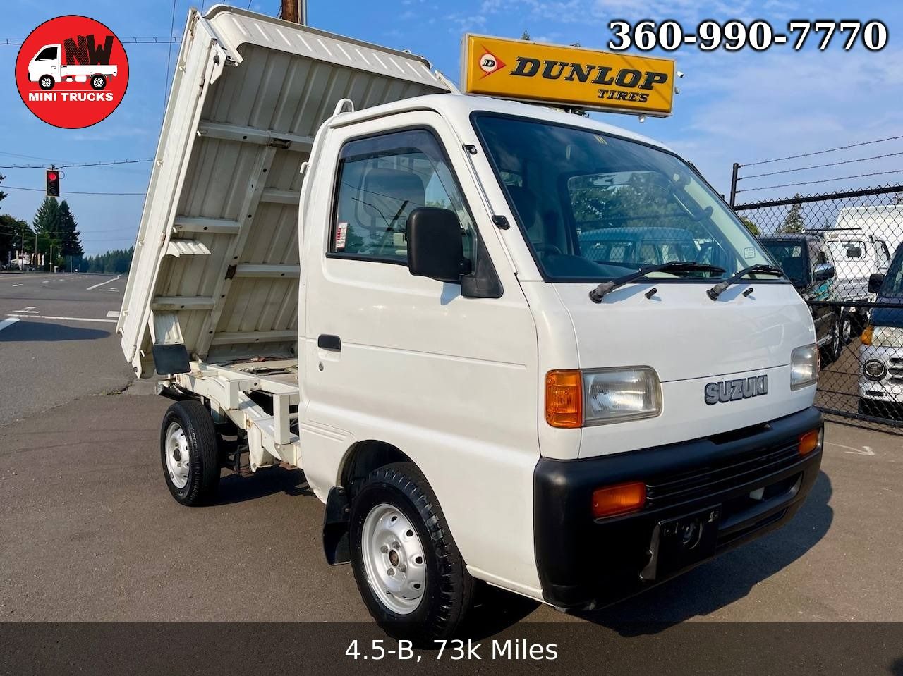 1997 Suzuki Carry SD Dump 4WD, 2Hi-4Hi-4Lo, 4MT, Diff Lock, Like New