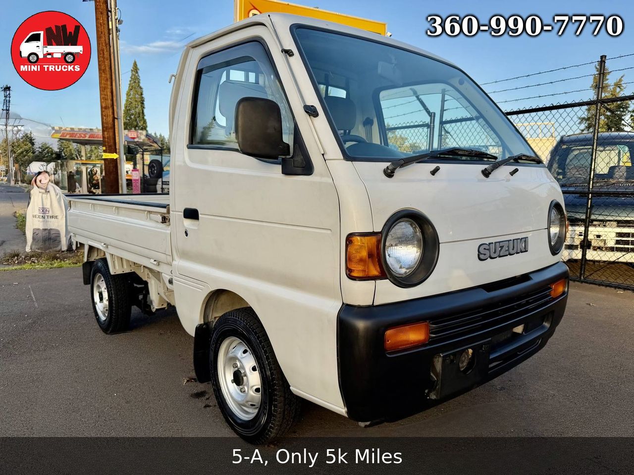 1995 Suzuki Carry 4WD, 2Hi-4Hi-4Lo, 4MT, Like New!