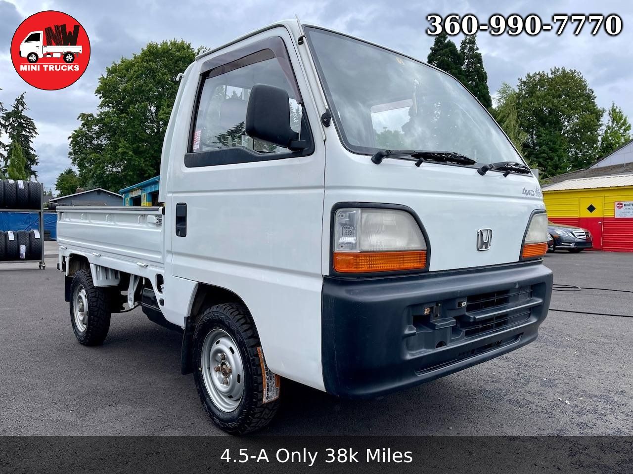 1995 Honda Acty Super Delux RealTime 4WD, Mid-Engine, 5MT