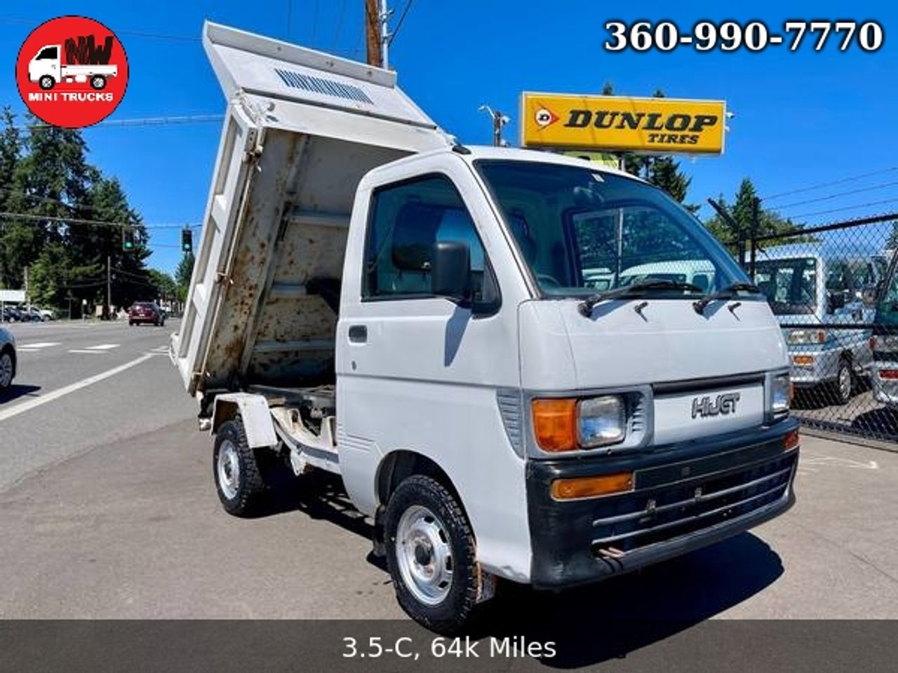 1998 Daihatsu Hi-Jet PTO HD Dump 4WD, 2Hi-4Hi-4Lo, AC, 5MT, D-Lock