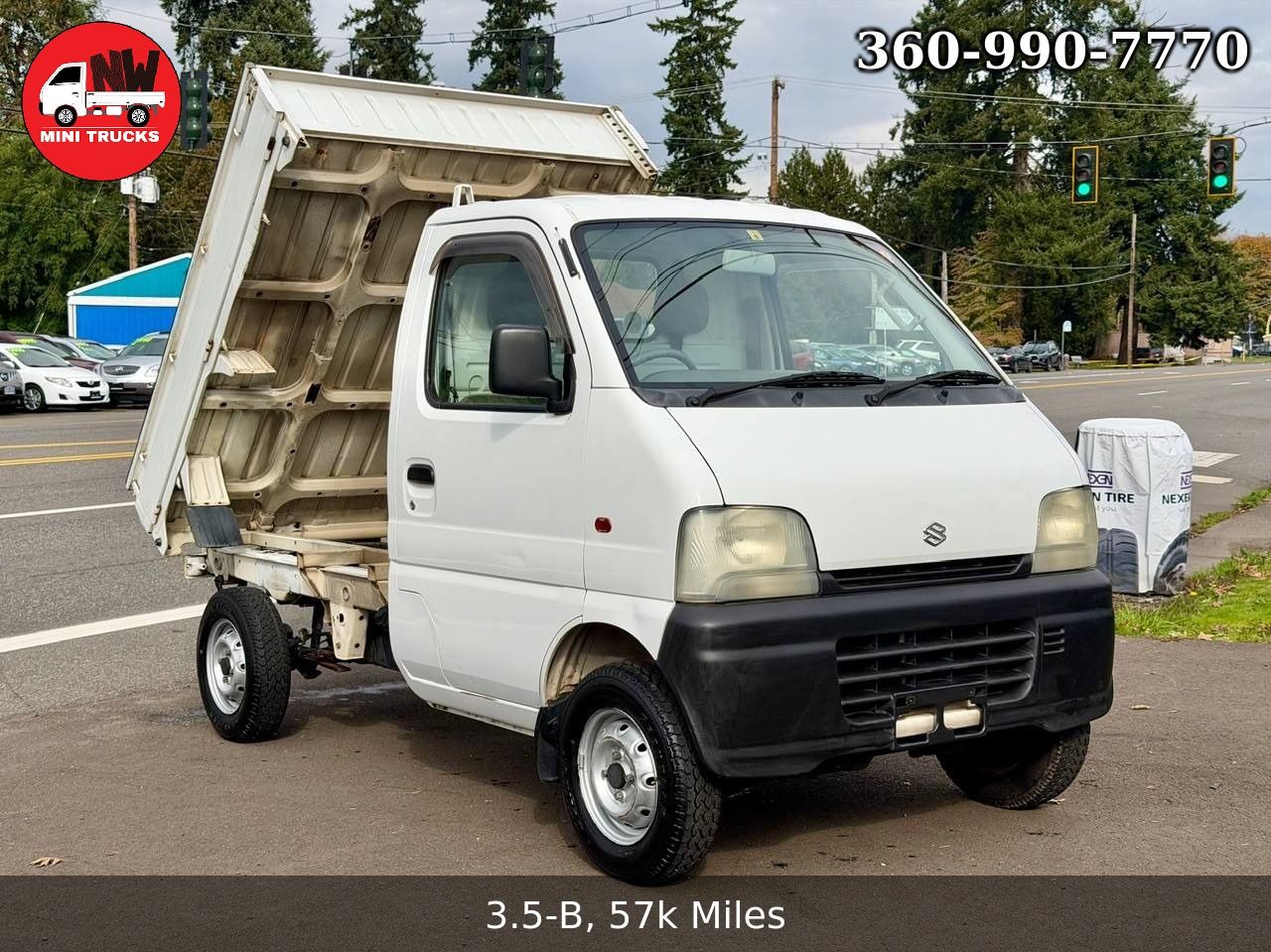 1999 Suzuki Carry SD Dump EFI 4WD, 2Hi-4Hi-4Lo, AC, 5MT, Difflock