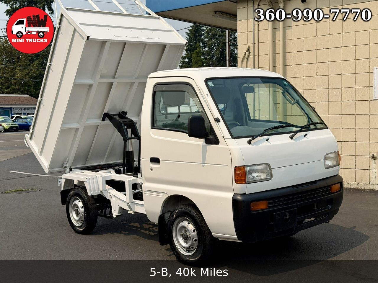 1998 Suzuki Carry Deep Dump 4WD, 2Hi-4Hi-EL Gear, 5MT, Like New!