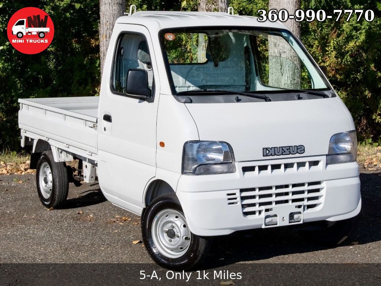 2001 Suzuki Carry EFI 2WD, 5MT, Like New ONLY 1600 Miles!