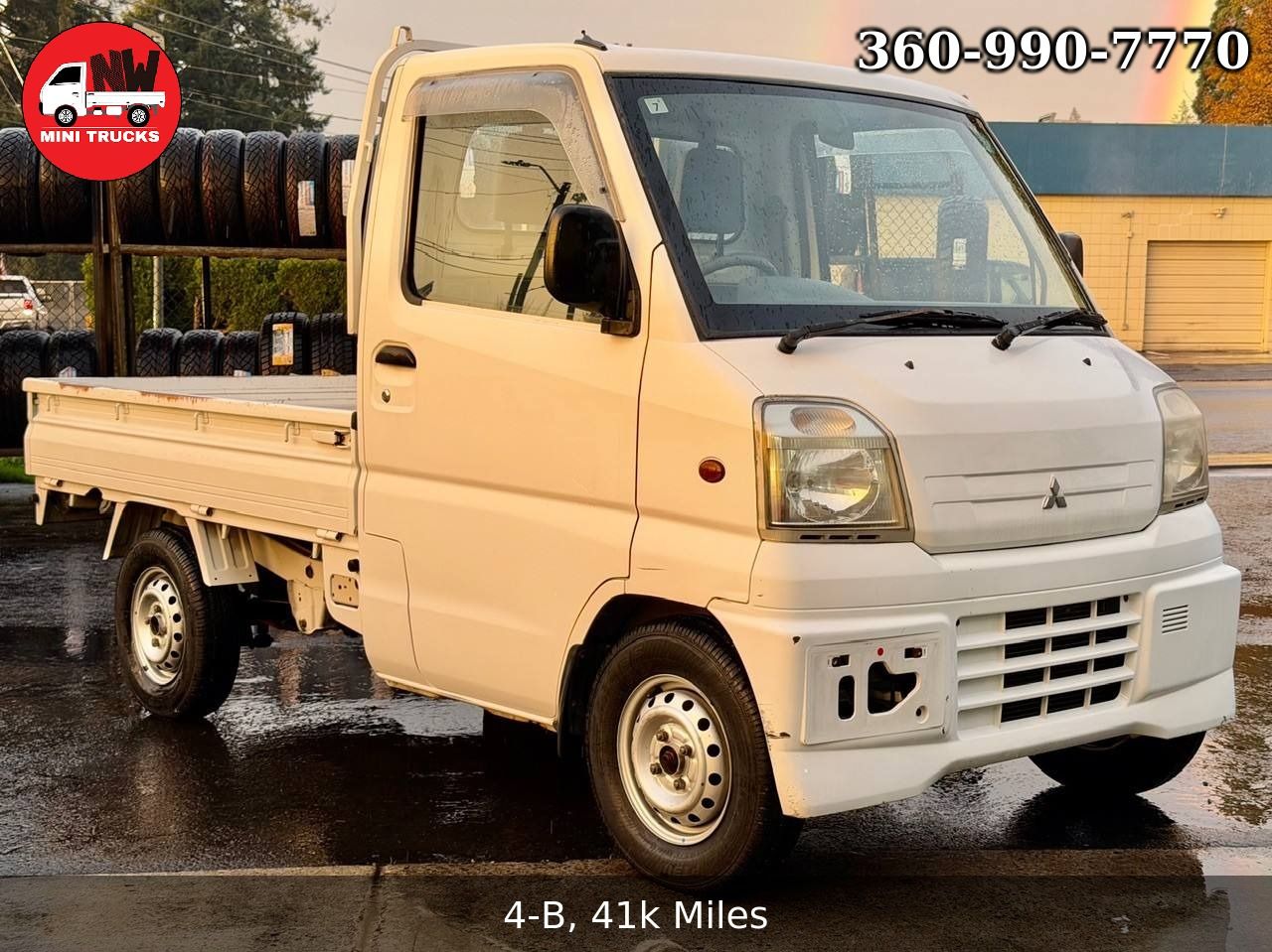 2000 Mitsubishi Minicab EFI 4WD, 2Hi-4Hi, PS, AC, Automatic