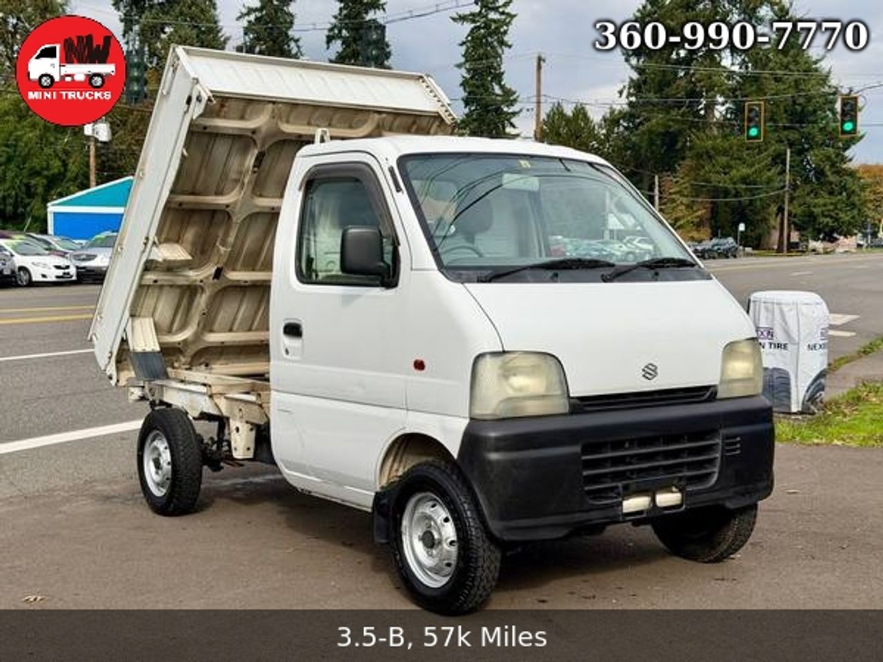 1999 Suzuki Carry SD Dump EFI 4WD, 2Hi-4Hi-4Lo, AC, 5MT, Difflock