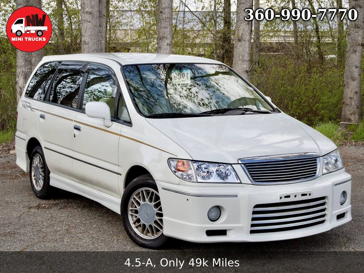 2001 Nissan Presage Axis Autech FWD, PW, PL, PS, AC, Auto, Rare!