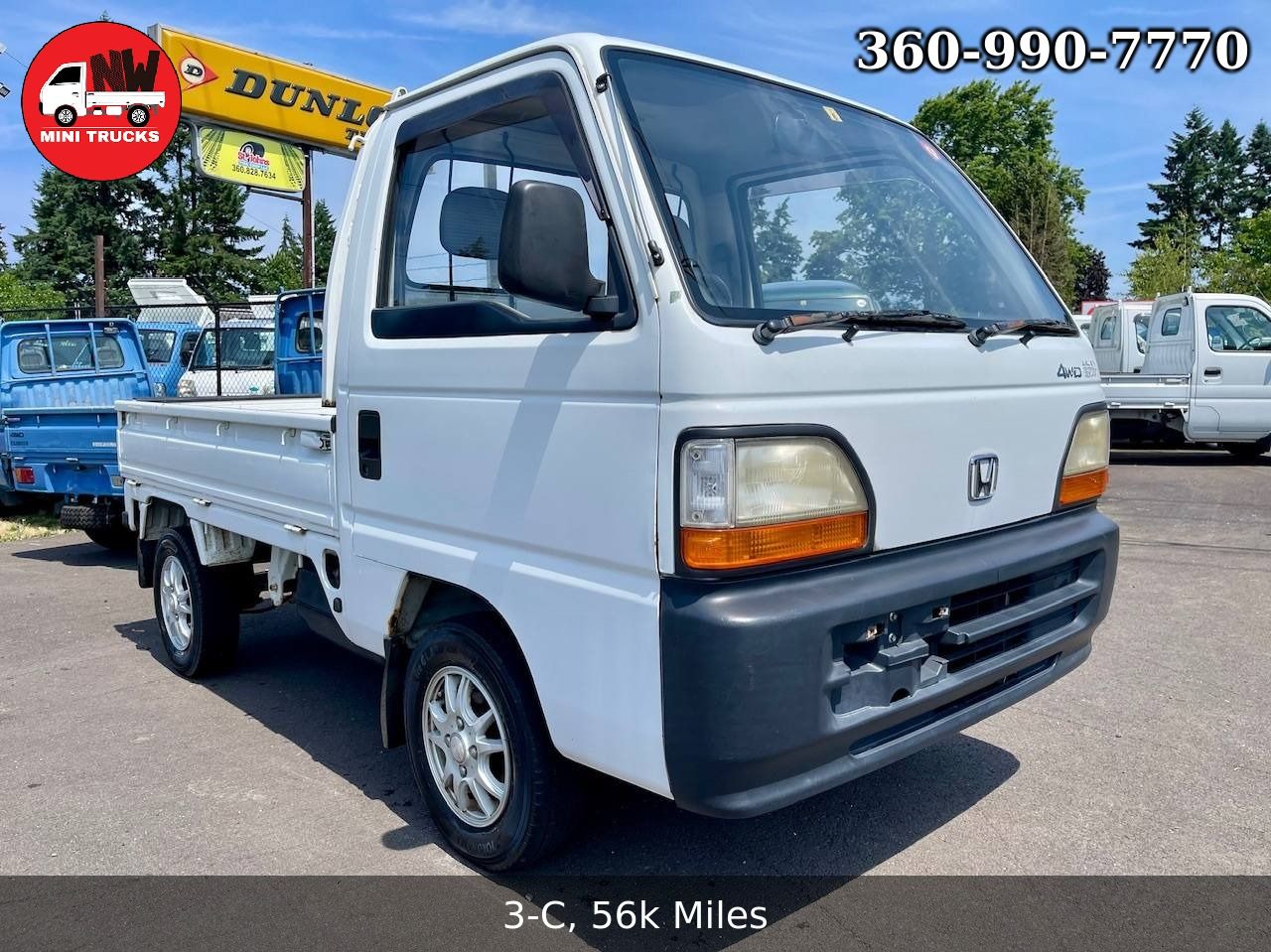 1994 Honda Acty Super Delux RealTime 4WD, Mid-Engine, 5MT