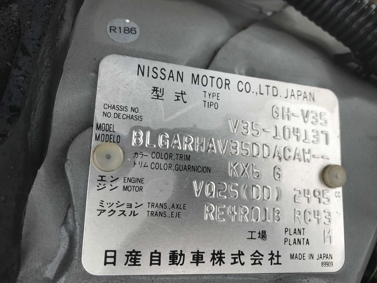 2001 Nissan Skyline JDM car for sale — photo 6 of 6