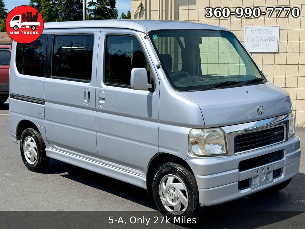 2000 Honda Vamos Turbo RWD, Loaded, Airbags, Auto, Like New!