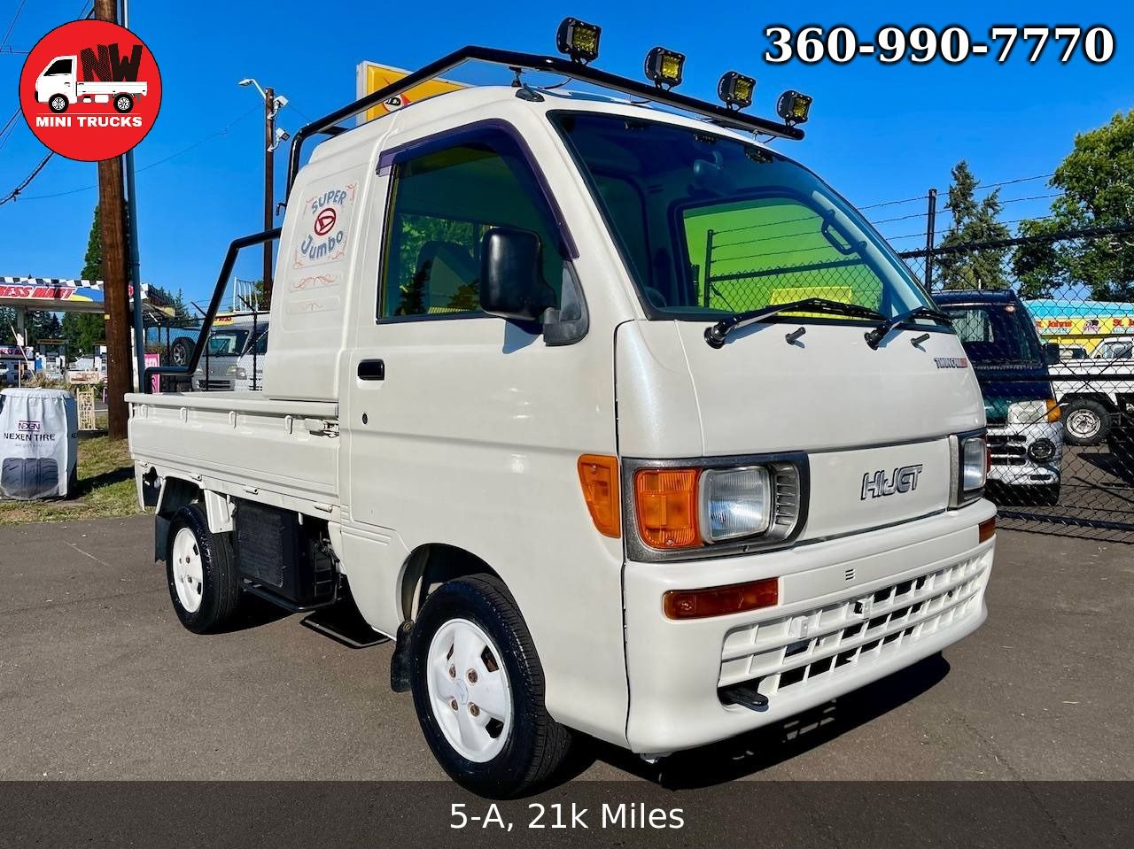 1998 Daihatsu Hi-Jet Super Jumbo 2WD, AC, Automatic, Custom Built