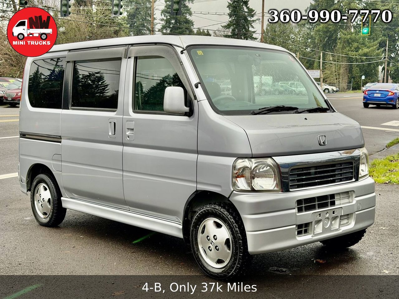 2000 Honda Vamos  Fulltime 4WD, Fully Loaded, Airbags, Auto
