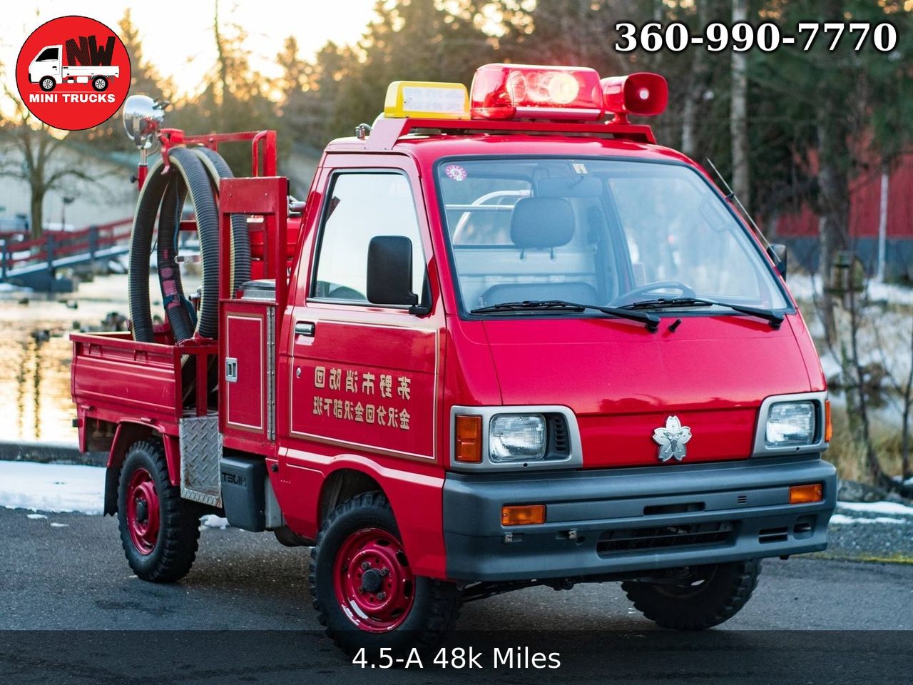 1992 Daihatsu Hi-Jet Fire Climber 4WD, 2Hi-4Hi-4Lo, 4MT, Difflock