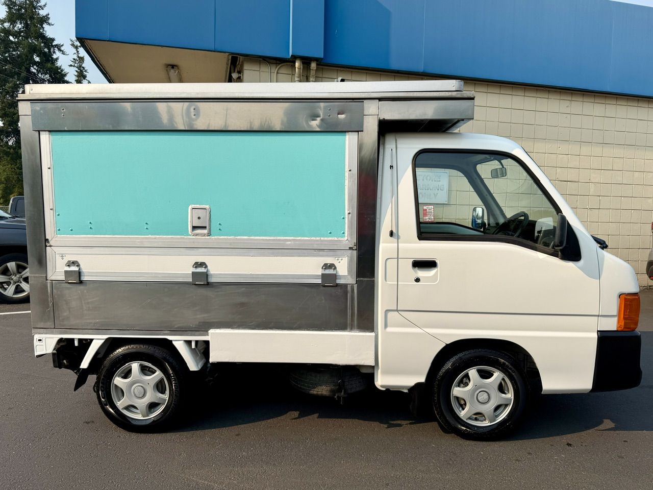 1999 Subaru Sambar EFI 2WD, PS, AC, Airbag, PopTop Food Truck