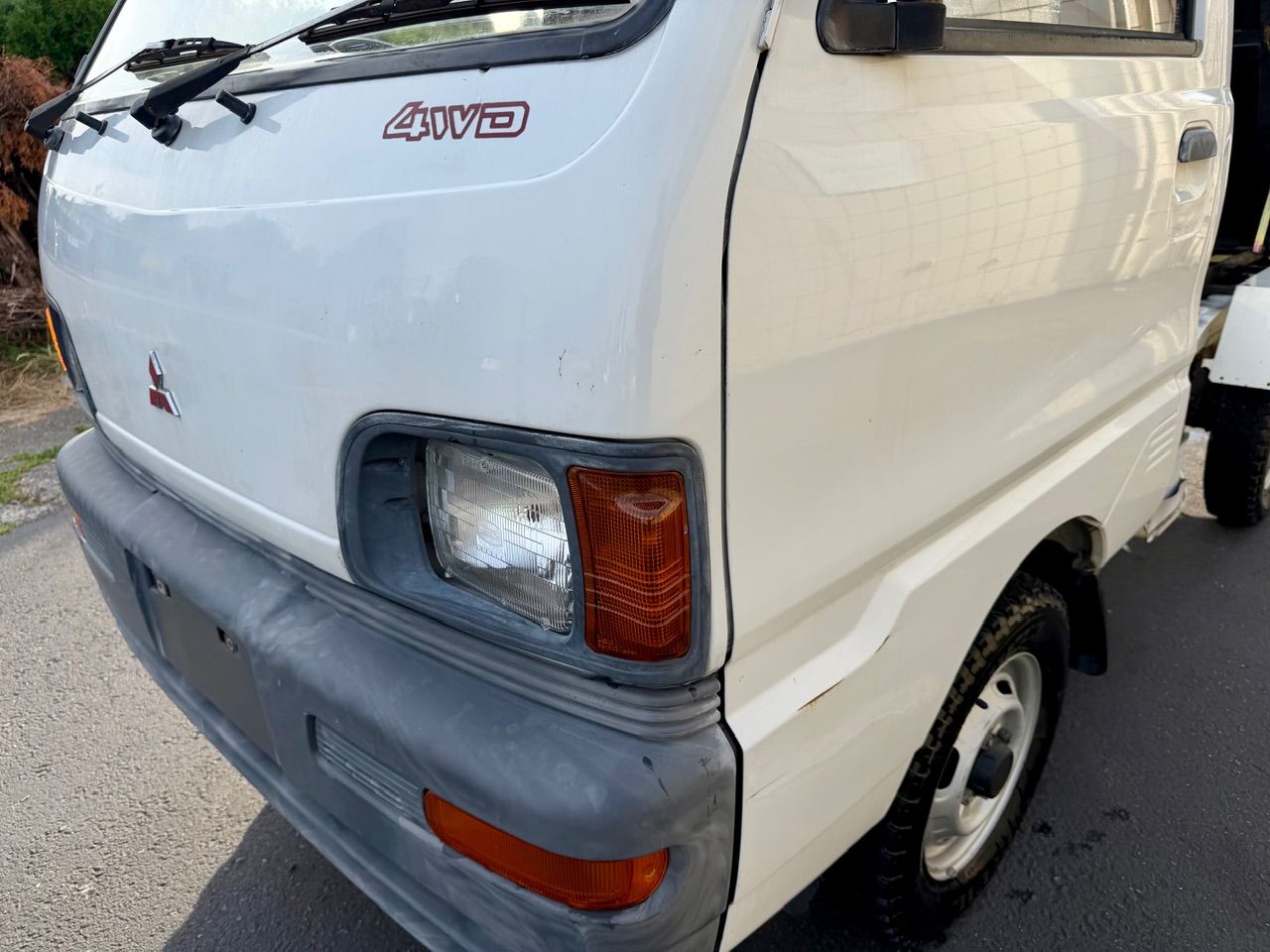 1995 Mitsubishi Minicab PTO HD Dump 4WD, 2Hi-4Hi-4Lo, PS, 5MT, LSD