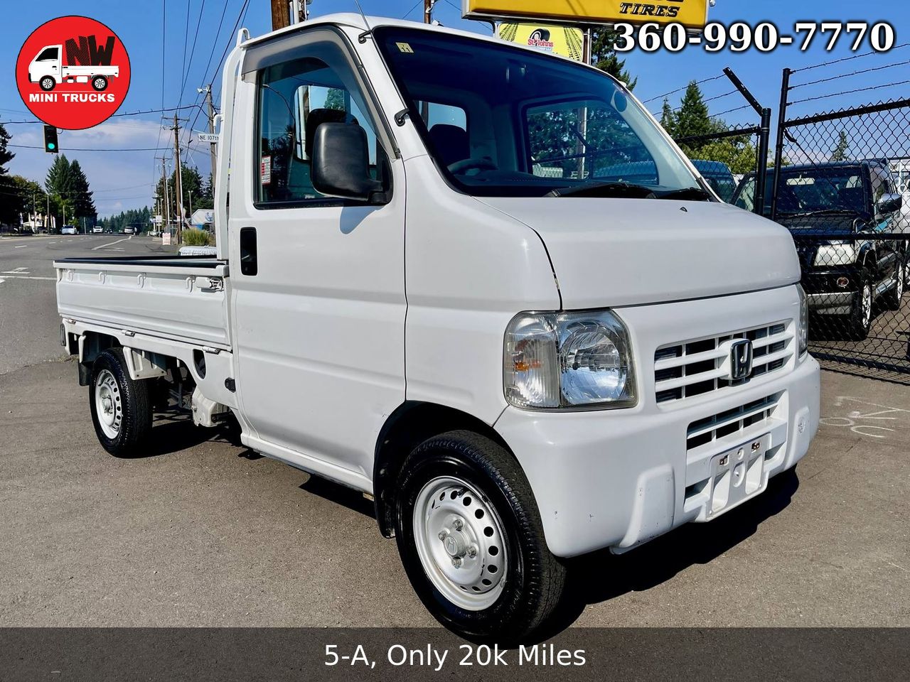 1999 Honda Acty Attack EFI 4WD, AC, PS, Airbag, 5MT, UL-UR, DiffLock