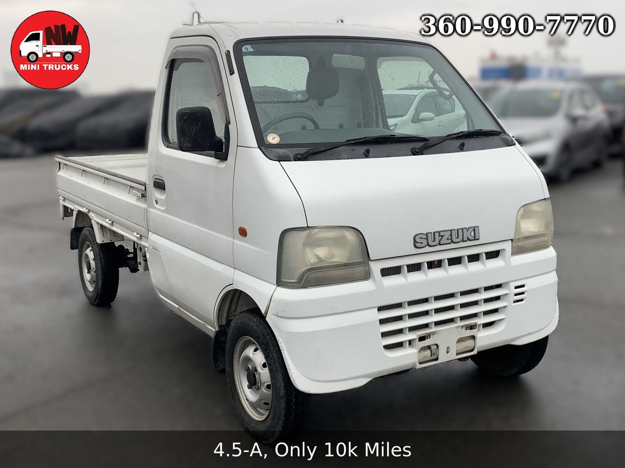 2000 Suzuki Carry EFI 4WD, 2Hi-4Hi, PS, AC, Automatic, Like New!