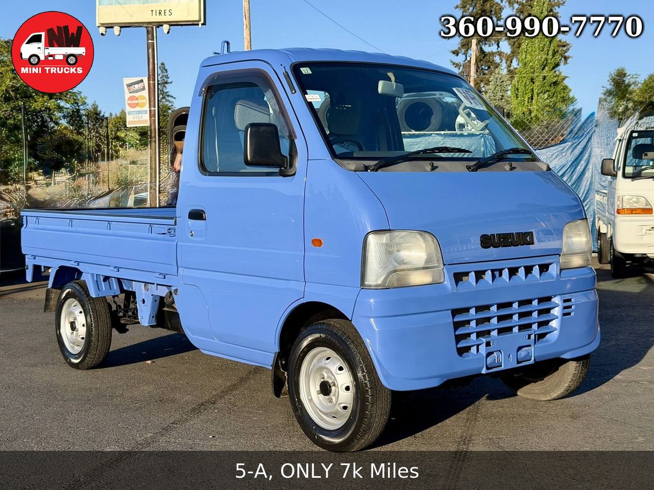 2000 Suzuki Carry EFI 4WD, 2Hi-4Hi-4Lo, Airbags, PS, AC, 5MT