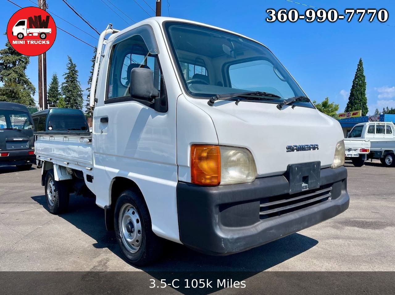 1999 Subaru Sambar EFI Super Charged 4WD, AC, 2Hi-4Hi EL Gear, PS, 5MT