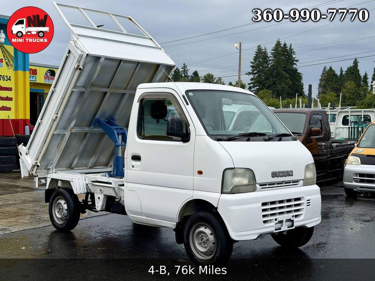 2000 Suzuki Carry HD Dump EFI 4WD, 2Hi-4Hi-4Lo, PS, AC, 5MT