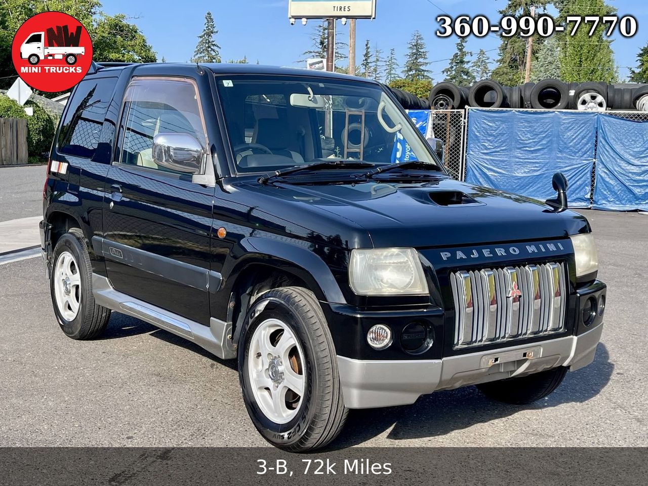 1999 Mitsubishi Pajero Mini Duke V  Turbo Intercooled 4WD, Auto
