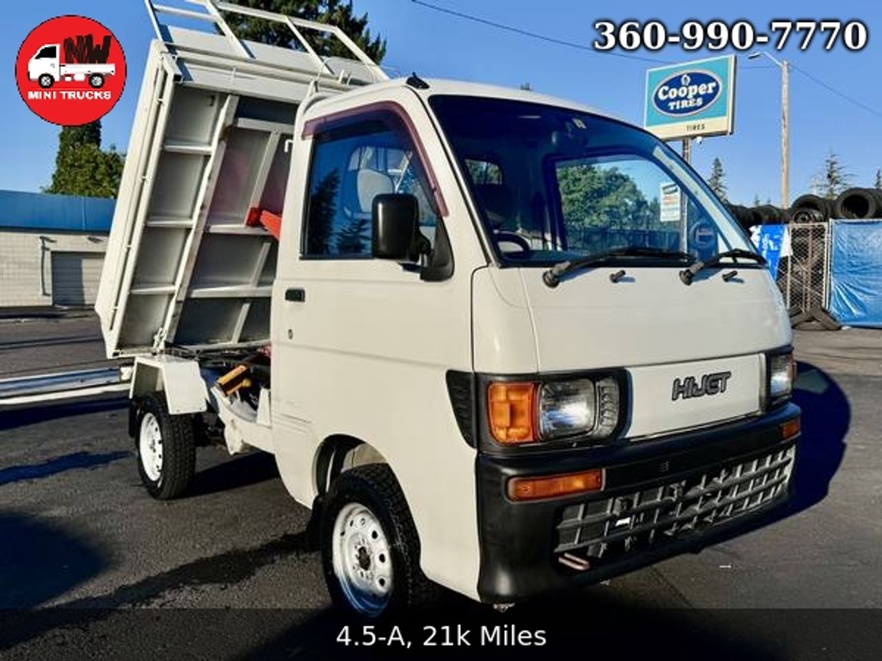 1997 Daihatsu Hi-Jet Low Dump 4WD, 2Hi-4Hi-4Lo, AC 5MT Difflock