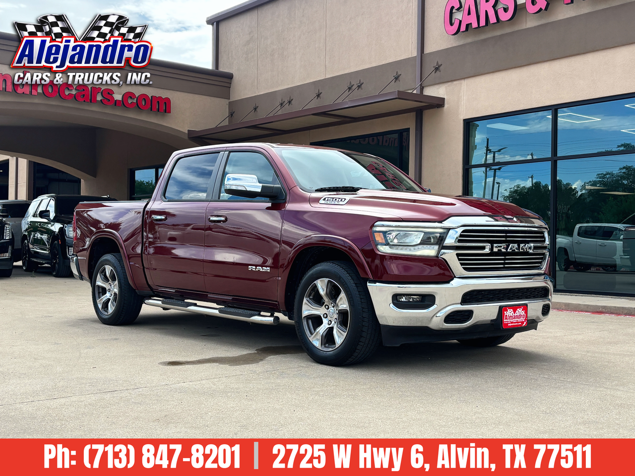 2020 RAM 1500 Laramie Crew Cab SWB 2WD