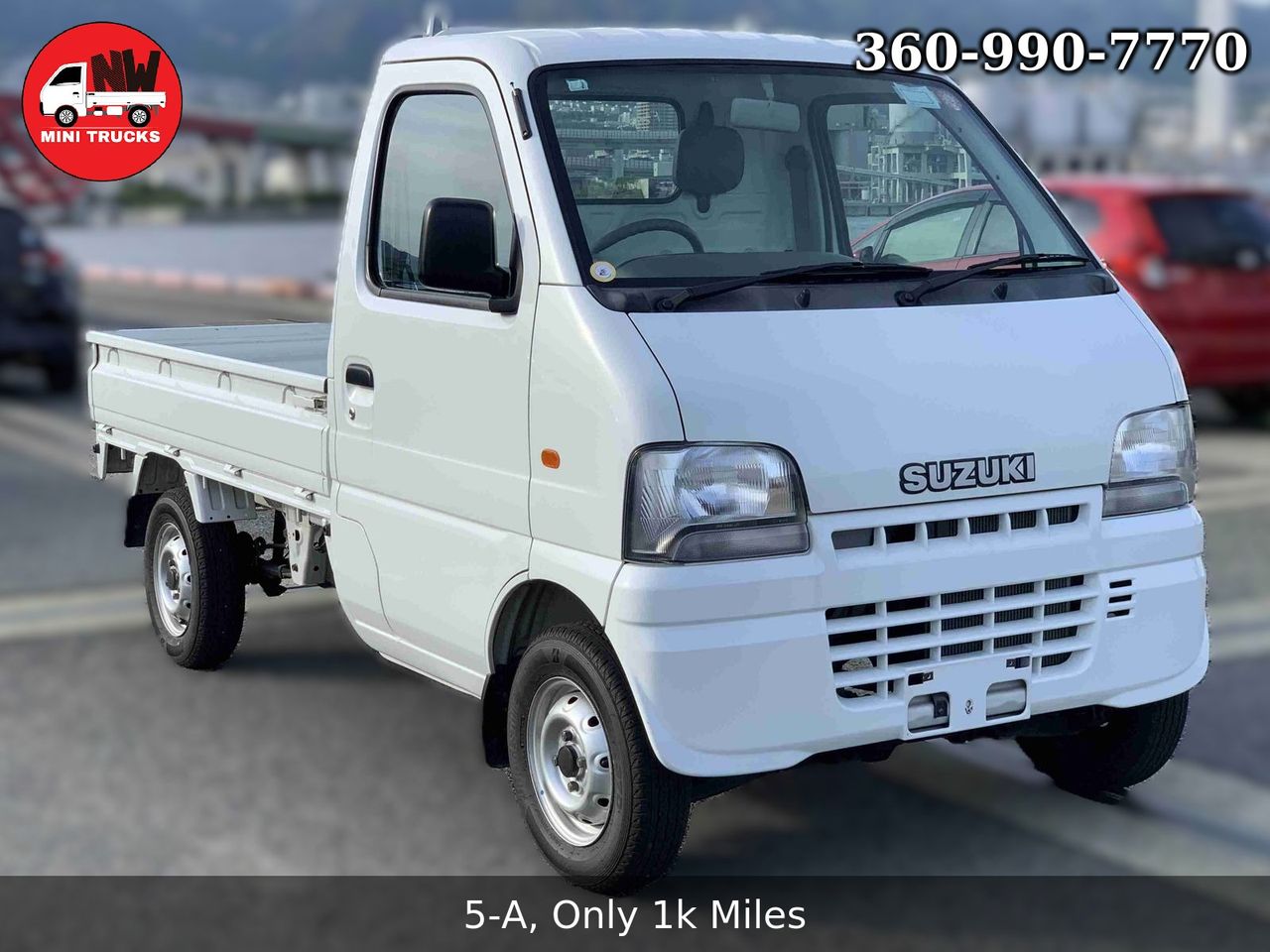 2001 Suzuki Carry EFI 2WD, 5MT, Like New ONLY 1600 Miles!