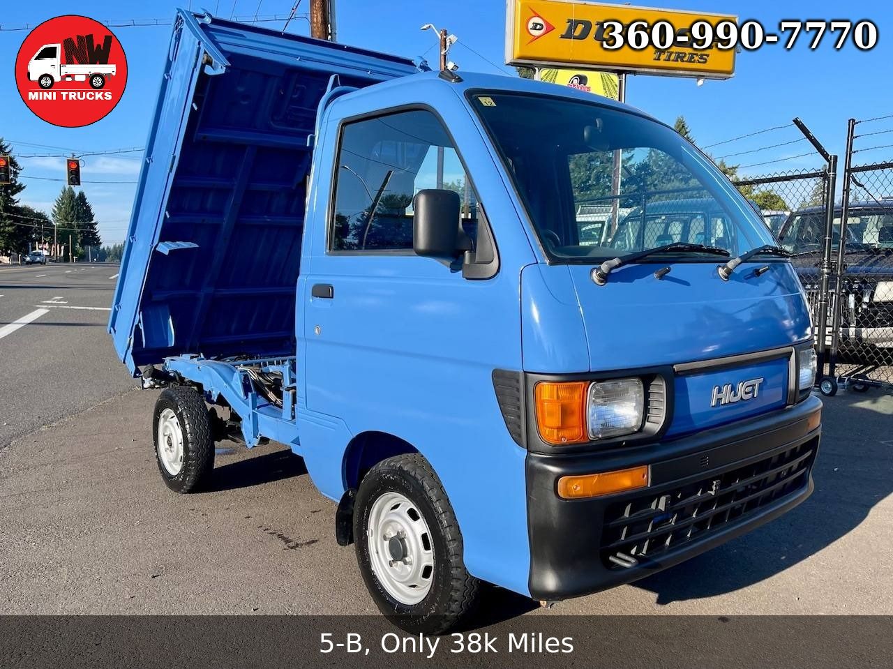 1998 Daihatsu Hi-Jet Dump 4WD, 2Hi-4Hi-4Lo, AC, 5MT, Difflock