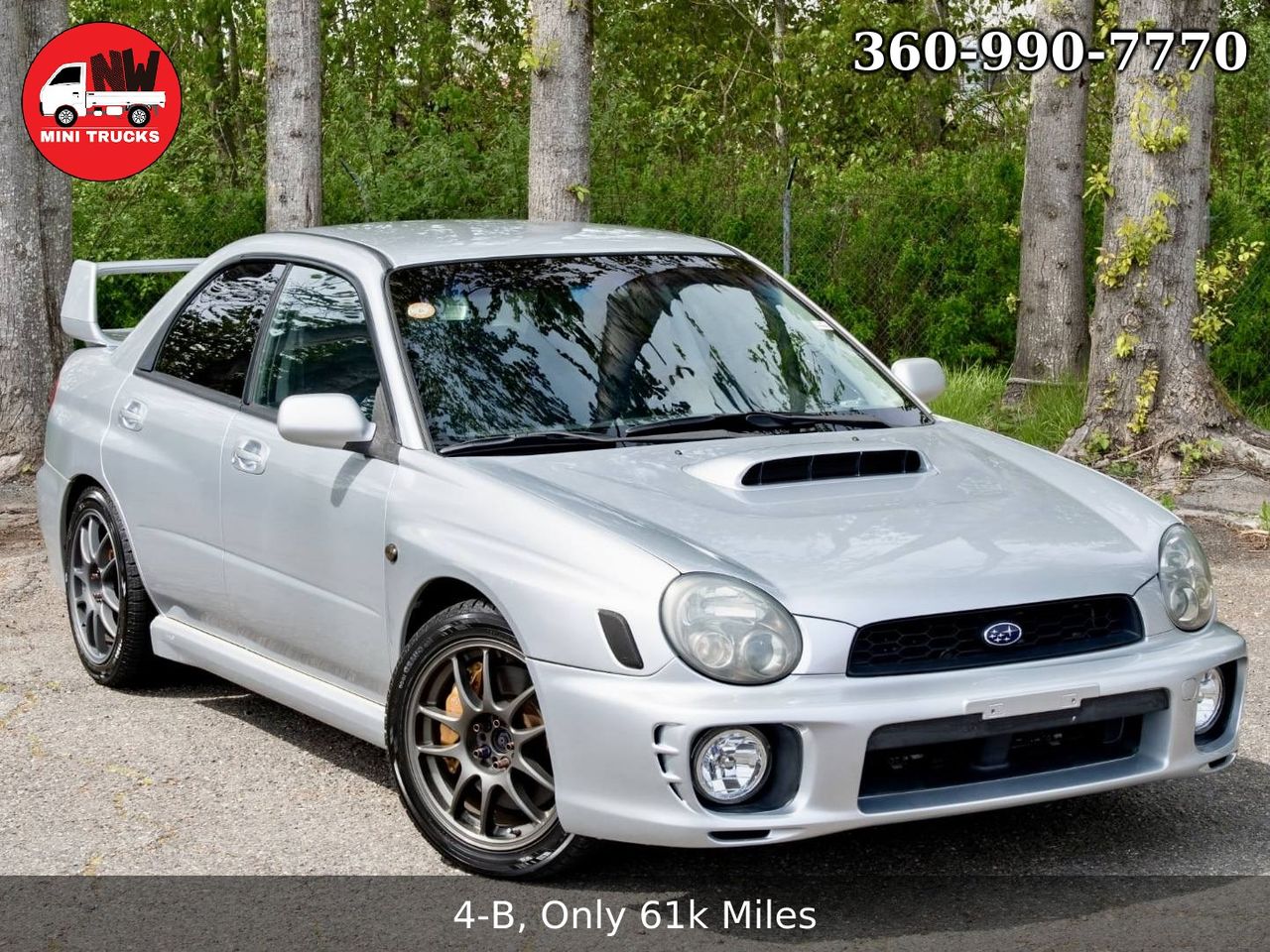 2001 Subaru Impreza WRX STI Fulltime 4WD, PS, PW, PL, AC, 6MT
